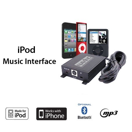 IPod iPhone 4 5 6 Bluetooth Interface Lightning 8-pin pour Audi Navi Plus//RNS-D